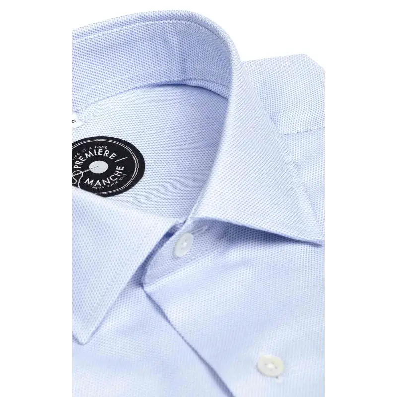 Chemise micro-motifs bleus Les chemises