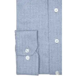 Light blue flannel shirt