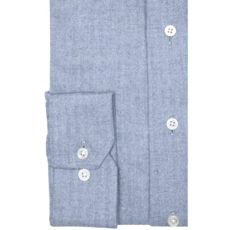 Light blue flannel shirt