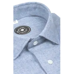 Light blue flannel shirt