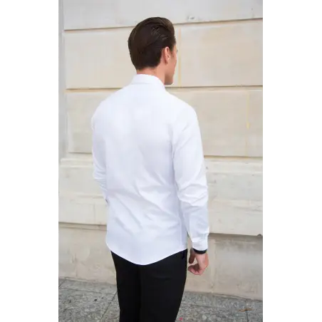 Chemise blanche twill Chemises Hommes