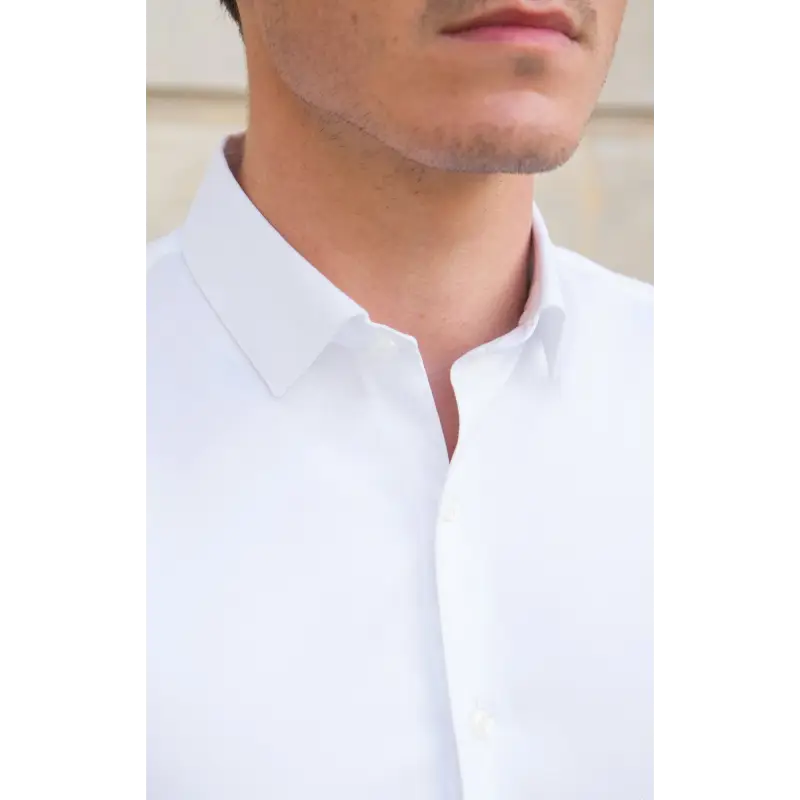 Chemise blanche twill Chemises Hommes