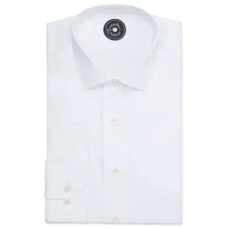 Chemise blanche twill Chemises Hommes