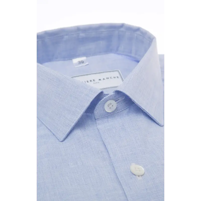 Chemise lin bleu ciel Chemises en lin