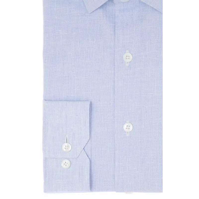 Light blue linen shirt