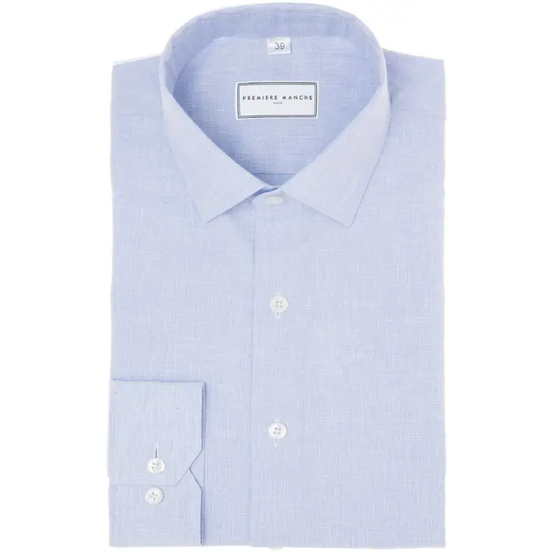 Light blue linen shirt