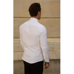 Chemise Oxford blanc épais Chemises Hommes