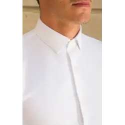 Chemise Oxford blanc épais Chemises Hommes