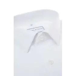 White thick oxford shirt 