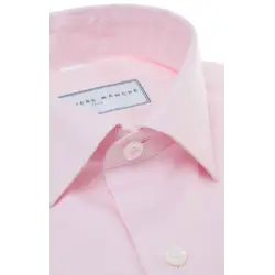 Pink dobby shirt