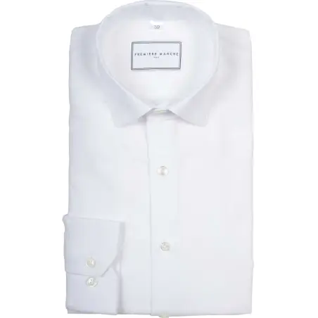 Chemise blanche Oxford selvedge Toutes nos chemises
