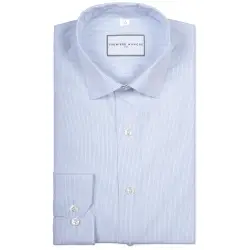 Chemise popeline raies fines Chemises Hommes