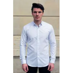 Chemise popeline raies fines Chemises Hommes