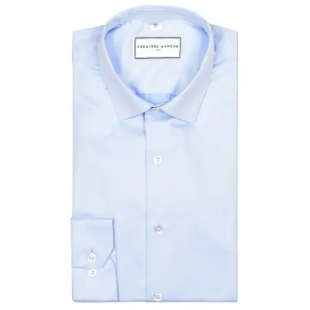 Light blue twill shirt