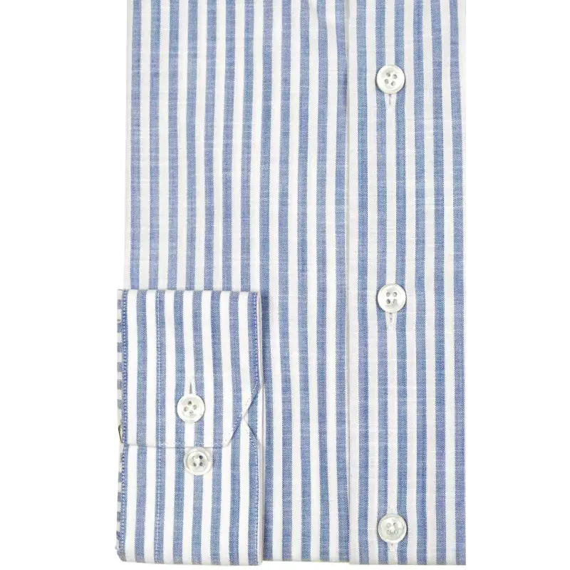 Chemise chambray rayures equidistantes Chemises Hommes