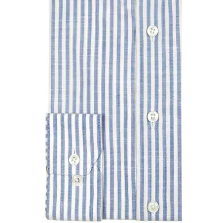 Chemise chambray rayures equidistantes Chemises Hommes