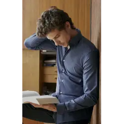 Chemise oxford bleu marine Toutes nos chemises