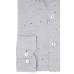 Chemise grise à puces Chemises pois