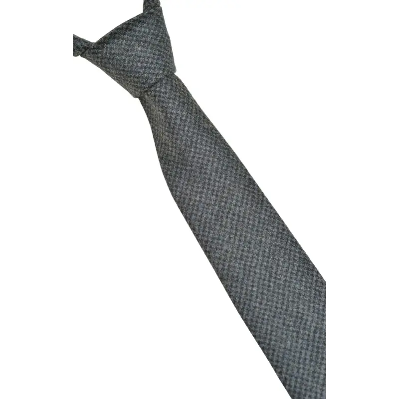 Cravate Barry cachemire gris