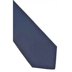 Cravate Austen soie bleue Cravates