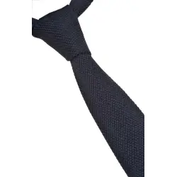 Cravate Austen tricot bleu Cravates