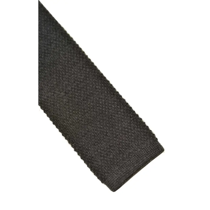 Cravate Austen tricot gris Home