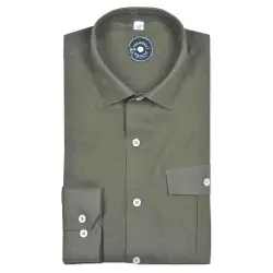 Kaki linen shirt