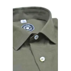 Chemise lin kaki Chemises casual