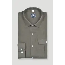 Chemise lin kaki Chemises casual