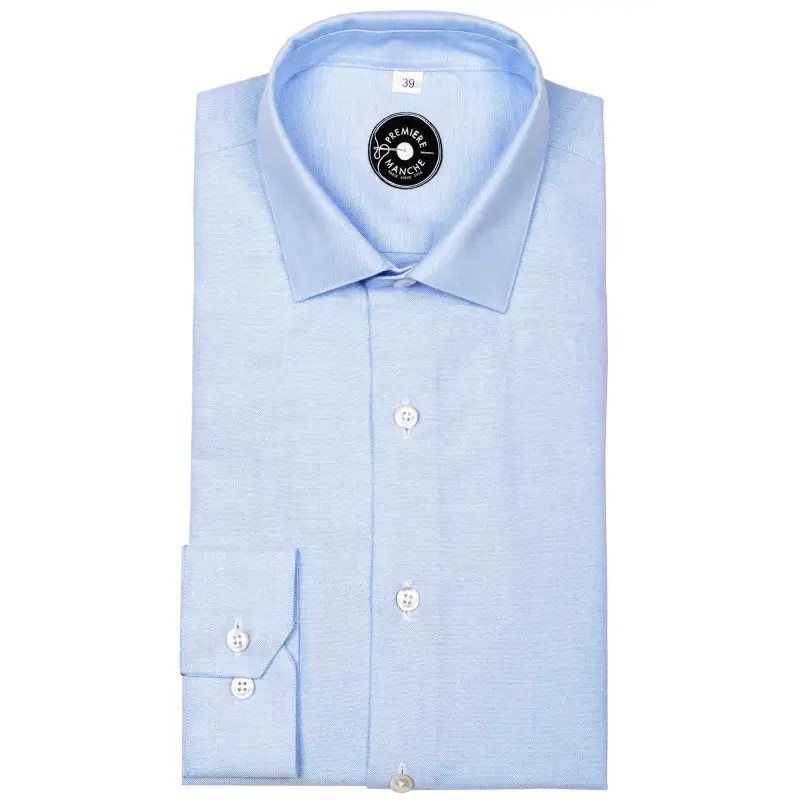 Chemise Oxford bleu clair Chemises Hommes