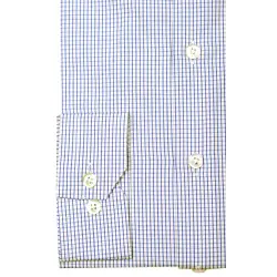 Chemise à carreaux bleu foncé Chemises Hommes