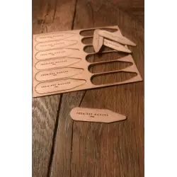 Wooden collarstays x 12