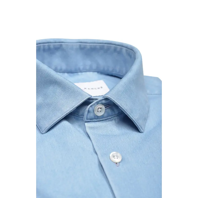 Light blue denim shirt