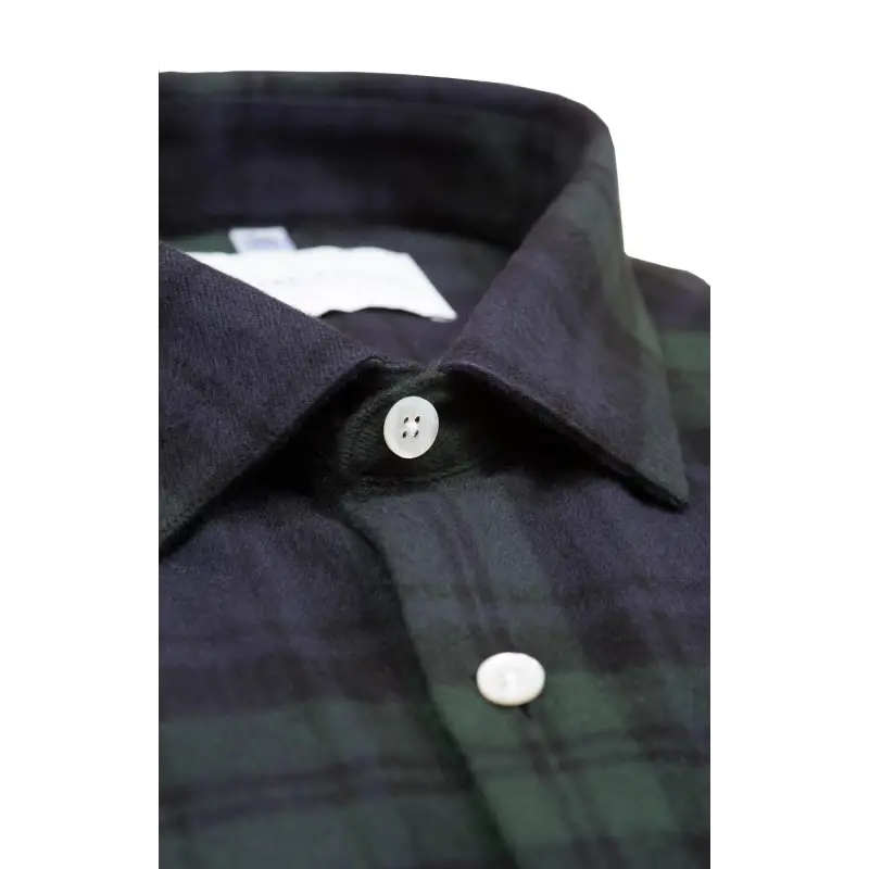 Tartan flannel shirt