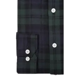 Tartan flannel shirt
