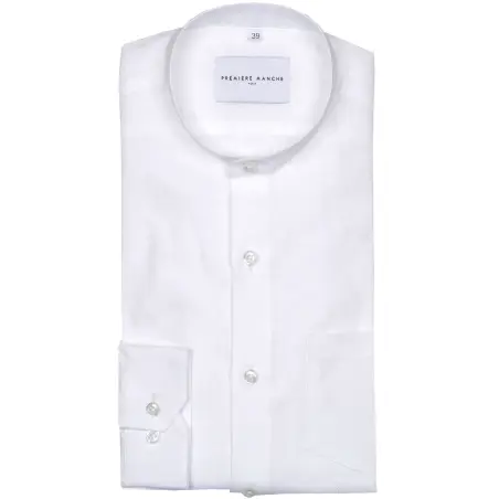 White linen shirt