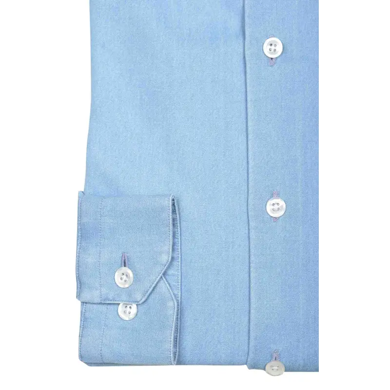 Light blue denim shirt
