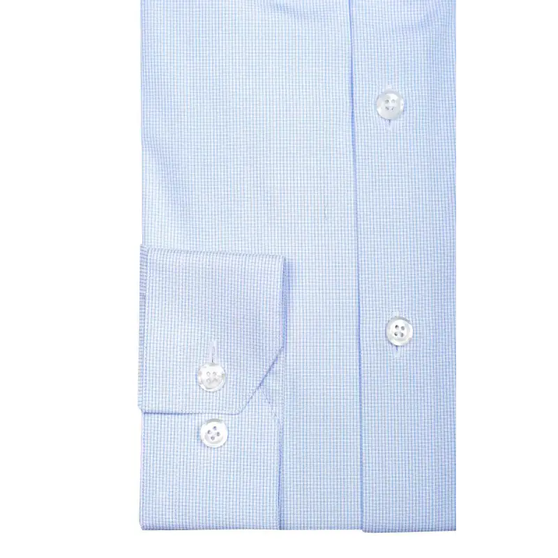 Chemise popeline petits carreaux Chemises Hommes