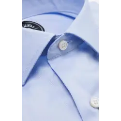 Chemise bleue non froissable Home