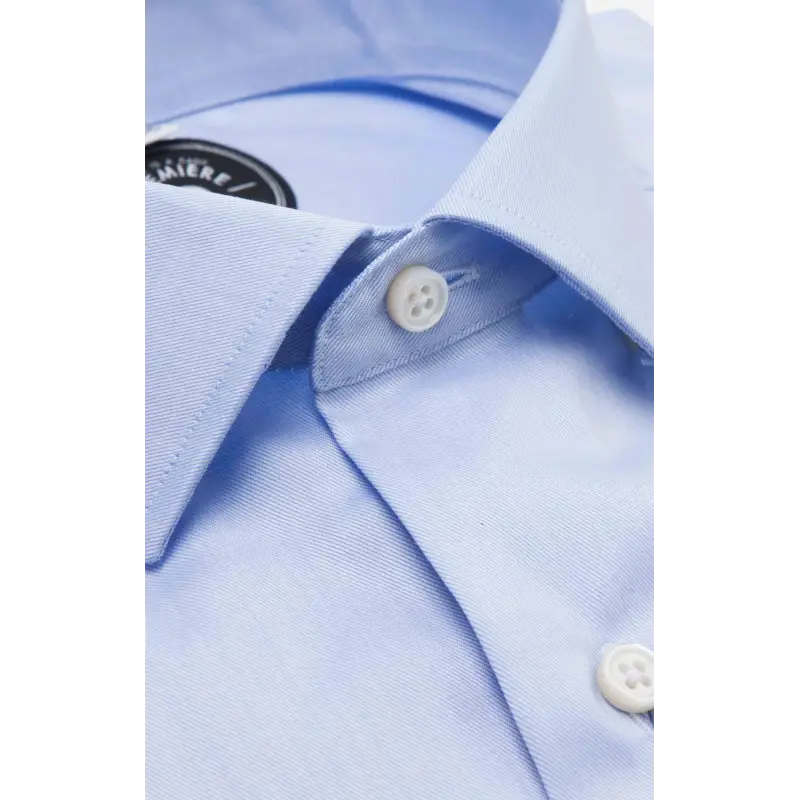 Chemise bleue non froissable Home