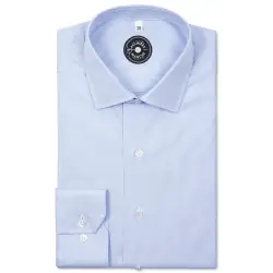 Chemise oxford bleu pied de poule Chemises Hommes