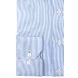 Chemise rayée bleue Home