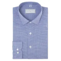 Blue faux-uni chambray