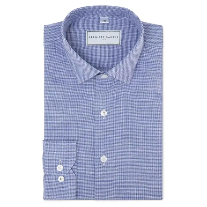 Blue faux-uni chambray