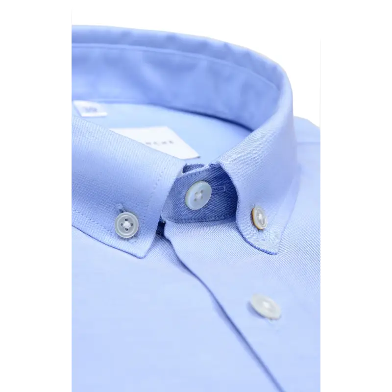 Blue oxford shirt 100% organic Supima cotton