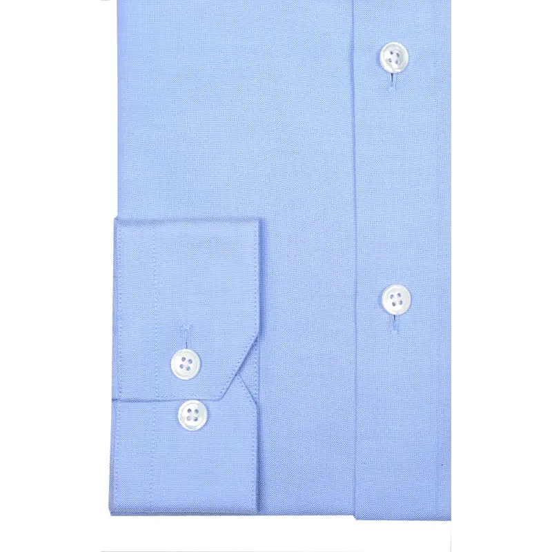 Blue oxford shirt 100% organic Supima cotton