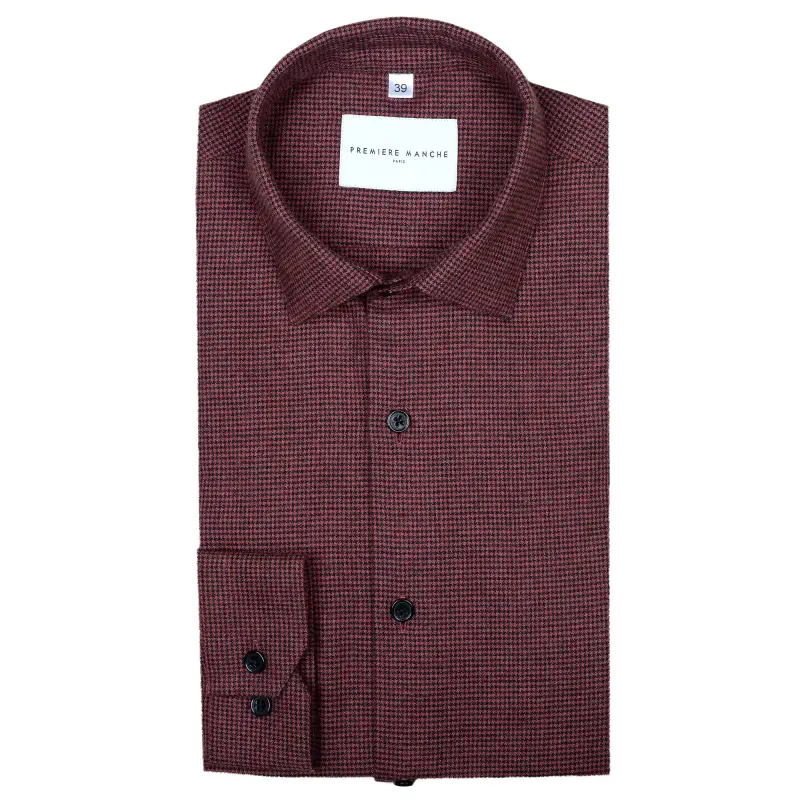 Chemise bucheron rouge et noir