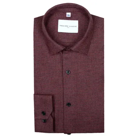 Chemise bucheron rouge et noir