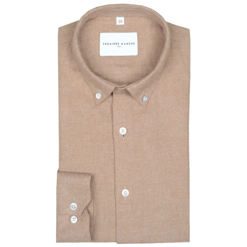 Beige flanel shirt