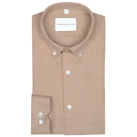 Beige flanel shirt